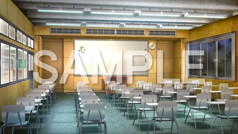 みにくる背景CG素材集『学園編』part05 無料立ち読み8
