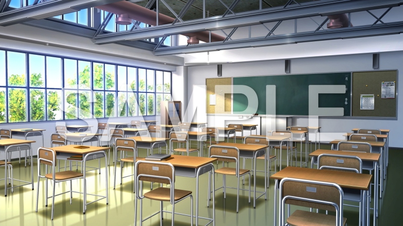 みにくる背景CG素材集『学園編』part05 無料立ち読み13