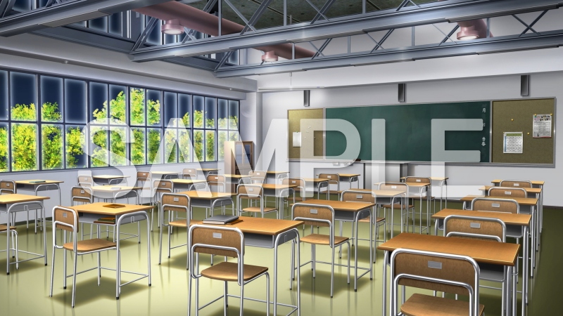 みにくる背景CG素材集『学園編』part05 無料立ち読み14