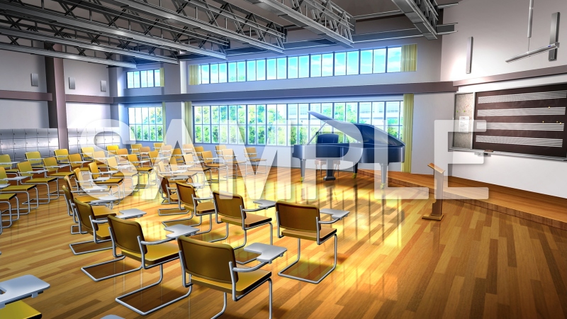 みにくる背景CG素材集『学園編』part05 無料立ち読み35