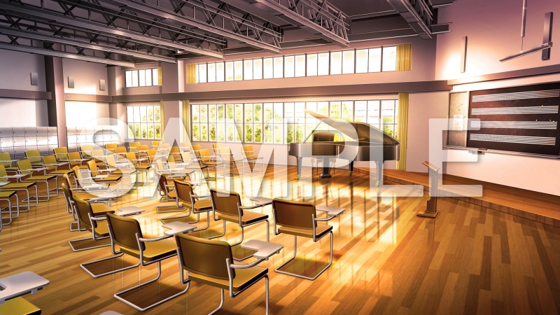 みにくる背景CG素材集『学園編』part05 無料立ち読み37
