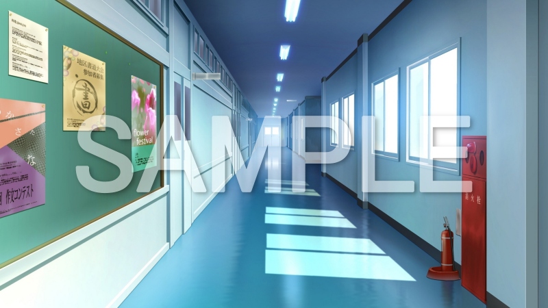みにくる背景CG素材集『学園編』part05 無料立ち読み38