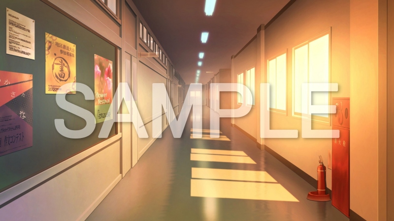 みにくる背景CG素材集『学園編』part05 無料立ち読み39