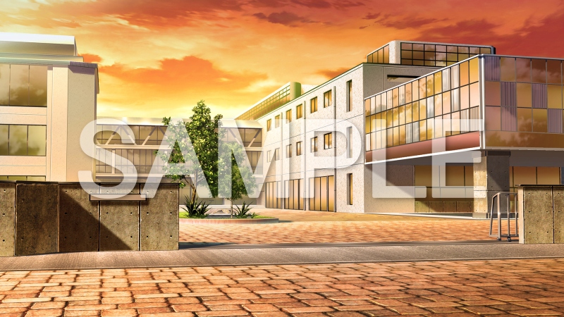 みにくる背景CG素材集『学園編』part05 無料立ち読み45
