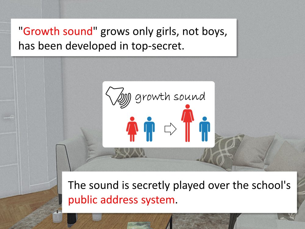 Outgrowing only girls， Overtake boys， Growth sound. Stat building game App Arc 無料立ち読み2