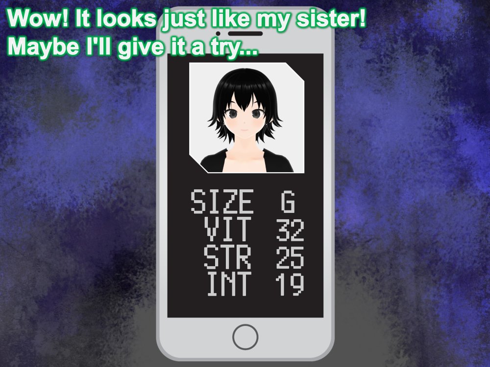 Outgrowing only girls， Overtake boys， Growth sound. Stat building game App Arc 無料立ち読み5