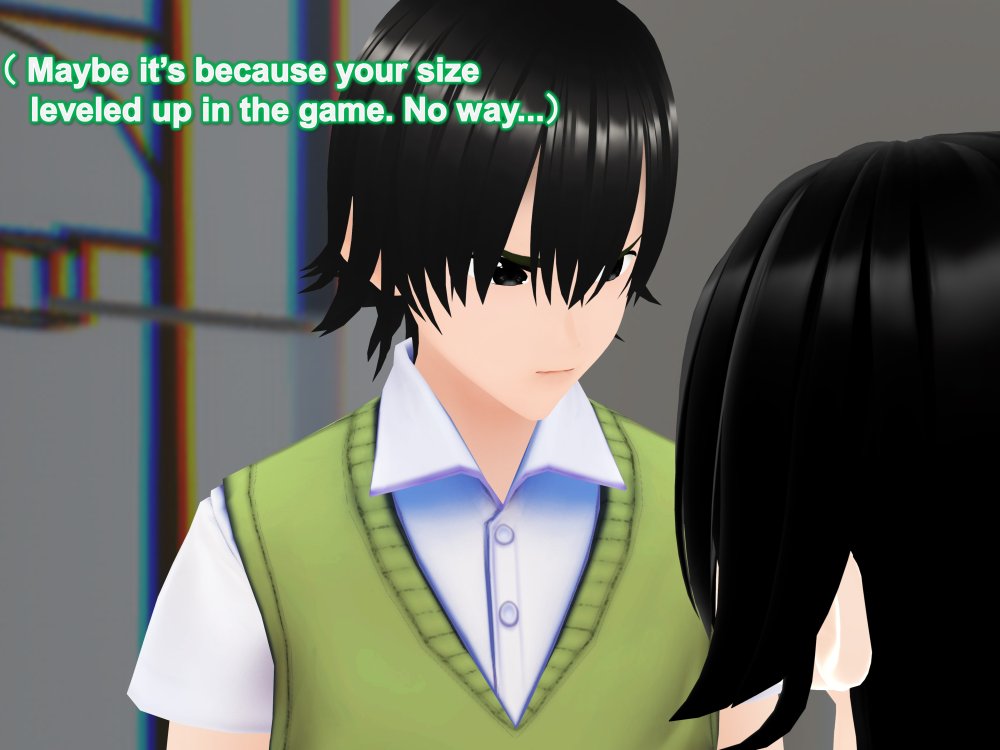 Outgrowing only girls， Overtake boys， Growth sound. Stat building game App Arc 無料立ち読み21