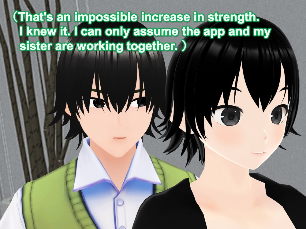 Outgrowing only girls， Overtake boys， Growth sound. Stat building game App Arc 無料立ち読み31