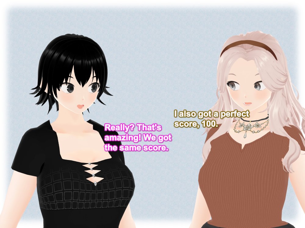 Outgrowing only girls， Overtake boys， Growth sound. Stat building game App Arc 無料立ち読み39