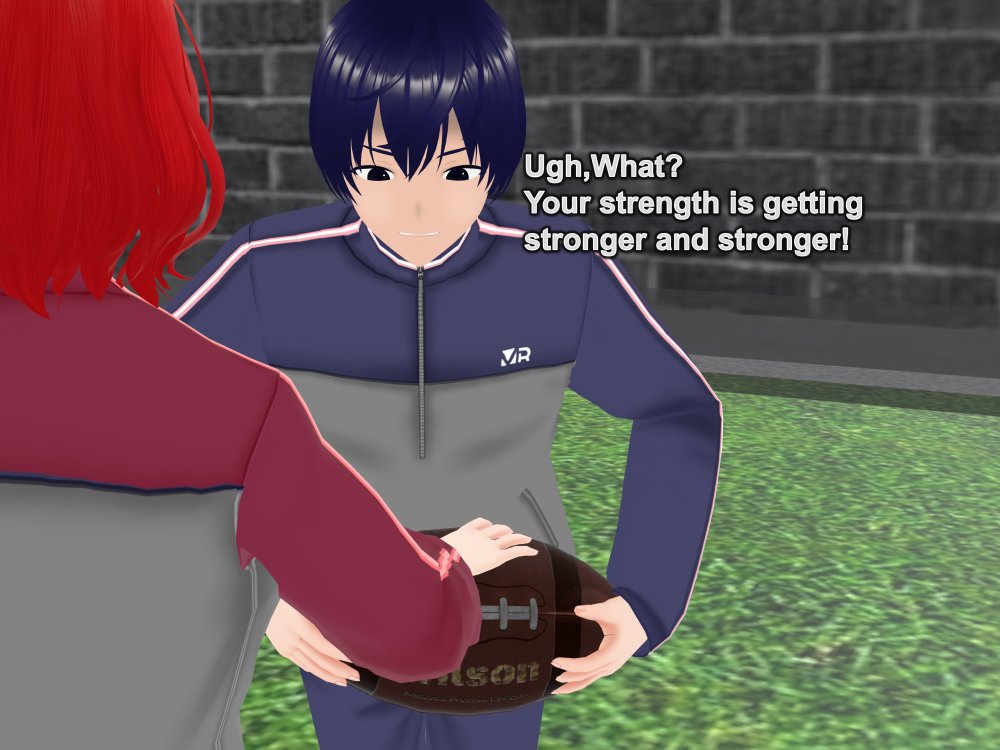 Outgrowing only girls， Overtake boys， Growth sound. Rugby Arc 無料立ち読み34