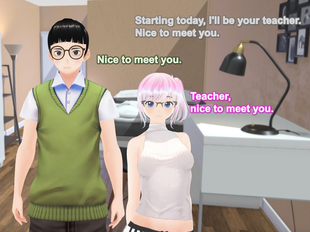 Outgrowing only girls， Overtake boys， Growth sound. Home tutor Arc 無料立ち読み4