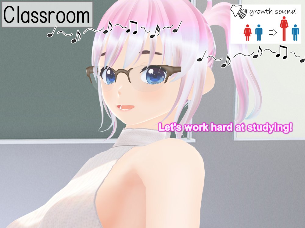 Outgrowing only girls， Overtake boys， Growth sound. Home tutor Arc 無料立ち読み8