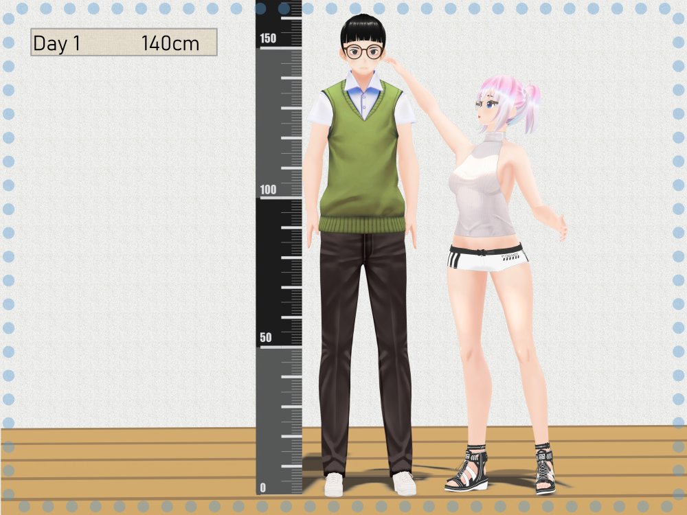 Outgrowing only girls， Overtake boys， Growth sound. Home tutor Arc 無料立ち読み11