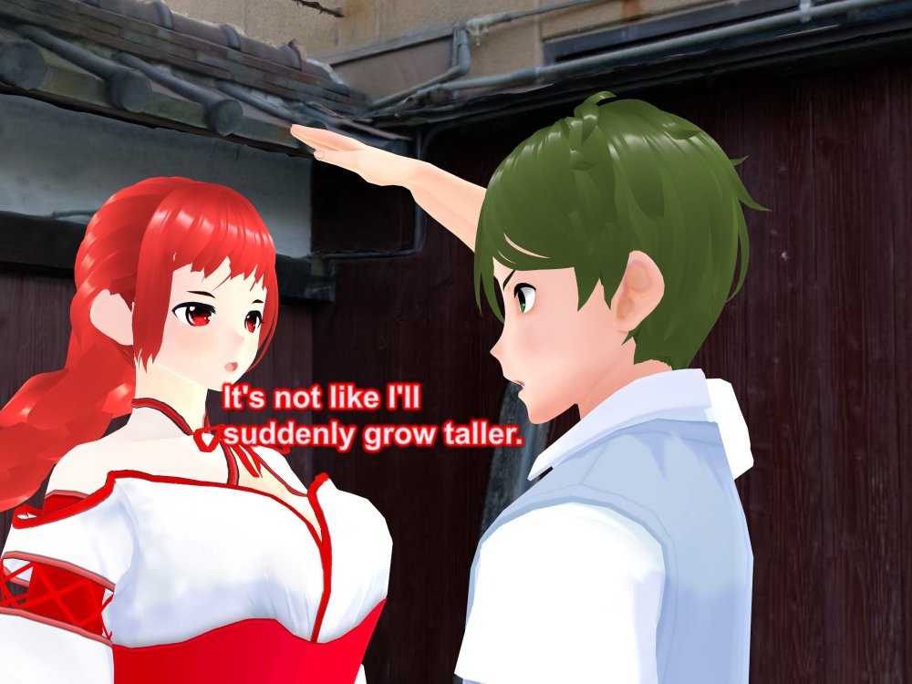 Outgrowing only girls， Overtake boys， Growth sound. shrine maiden Arc 無料立ち読み15