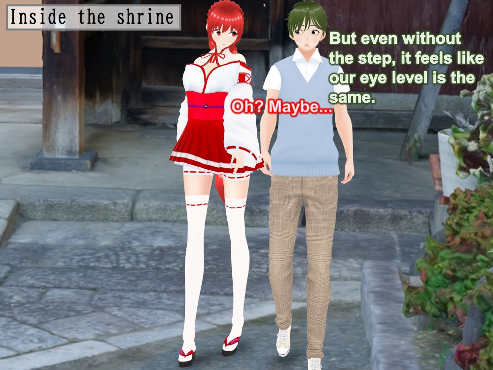 Outgrowing only girls， Overtake boys， Growth sound. shrine maiden Arc 無料立ち読み24