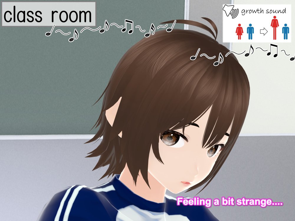 Outgrowing only girls， Overtake boys， Growth sound dumbbells Arc 無料立ち読み11