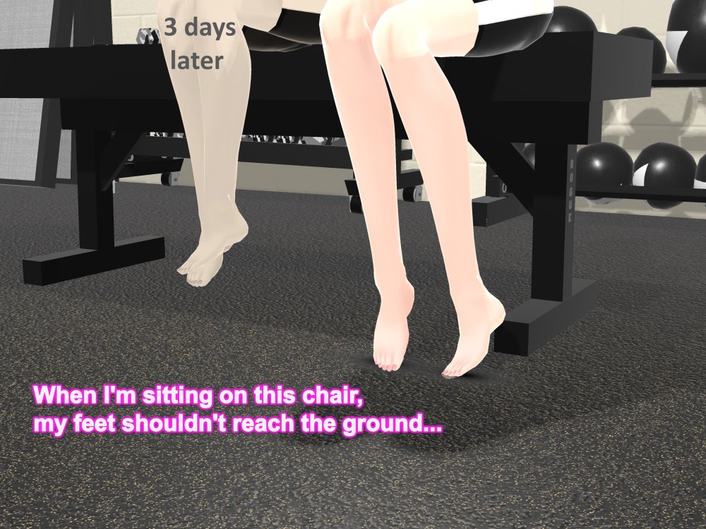 Outgrowing only girls， Overtake boys， Growth sound dumbbells Arc 無料立ち読み15