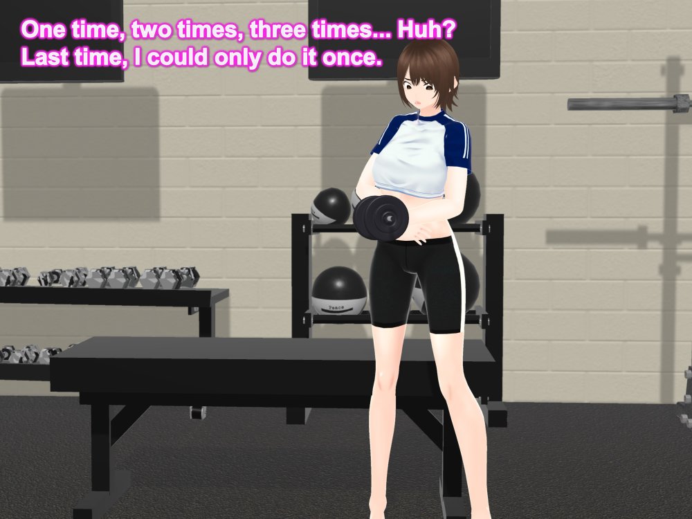 Outgrowing only girls， Overtake boys， Growth sound dumbbells Arc 無料立ち読み17