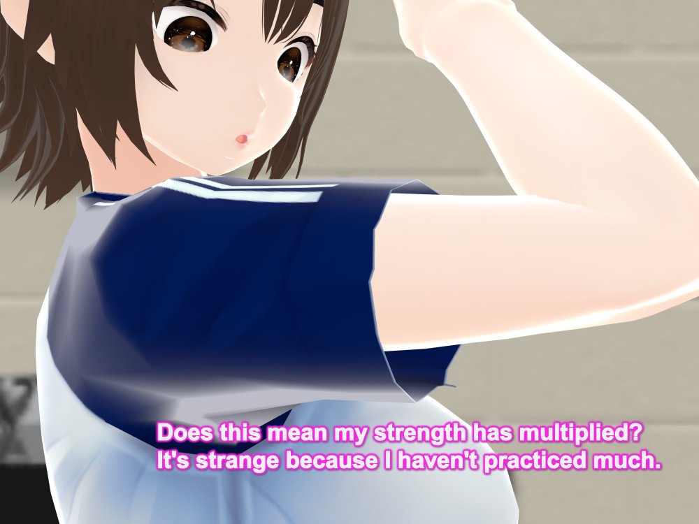 Outgrowing only girls， Overtake boys， Growth sound dumbbells Arc 無料立ち読み18