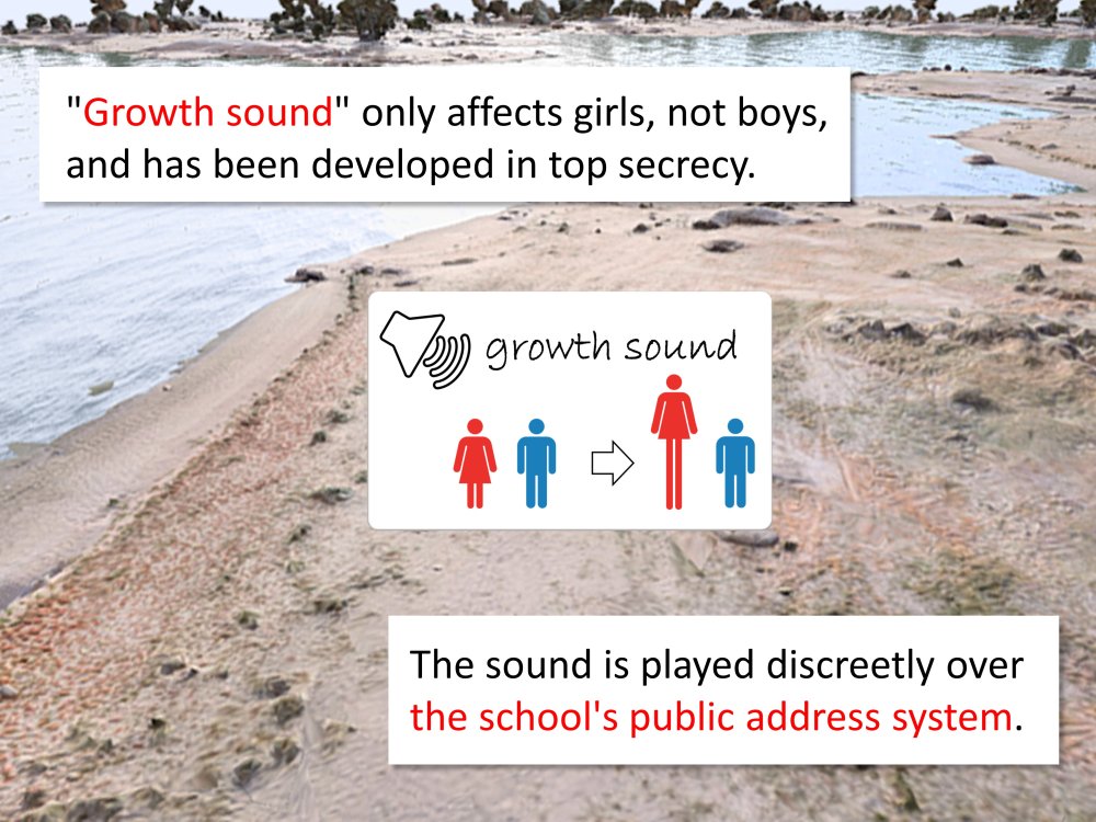 Outgrowing only girls， Overtake boys， Growth sound Beach Arc 無料立ち読み2