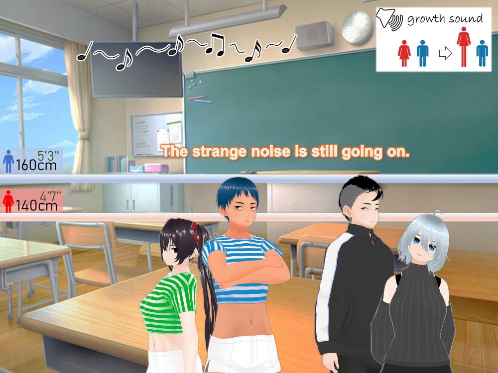 Outgrowing only girls， Overtake boys， Growth sound Beach Arc 無料立ち読み10