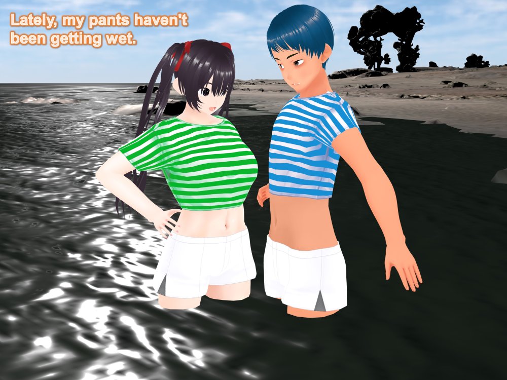 Outgrowing only girls， Overtake boys， Growth sound Beach Arc 無料立ち読み13