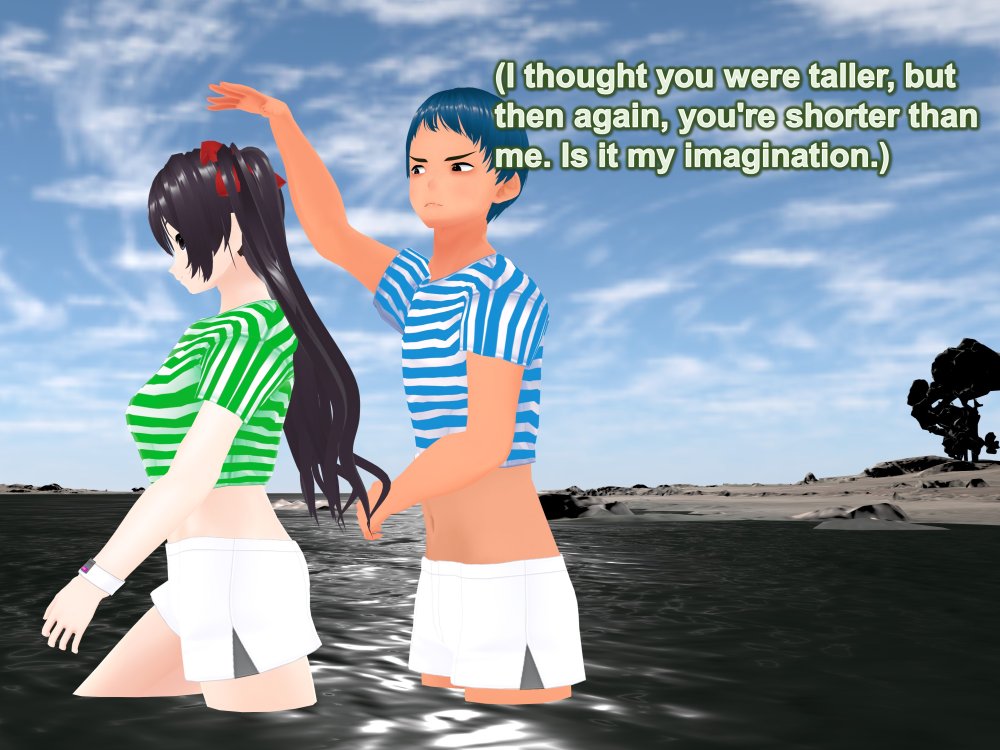 Outgrowing only girls， Overtake boys， Growth sound Beach Arc 無料立ち読み15