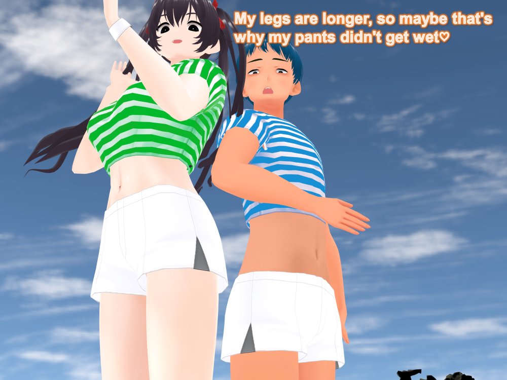 Outgrowing only girls， Overtake boys， Growth sound Beach Arc 無料立ち読み27