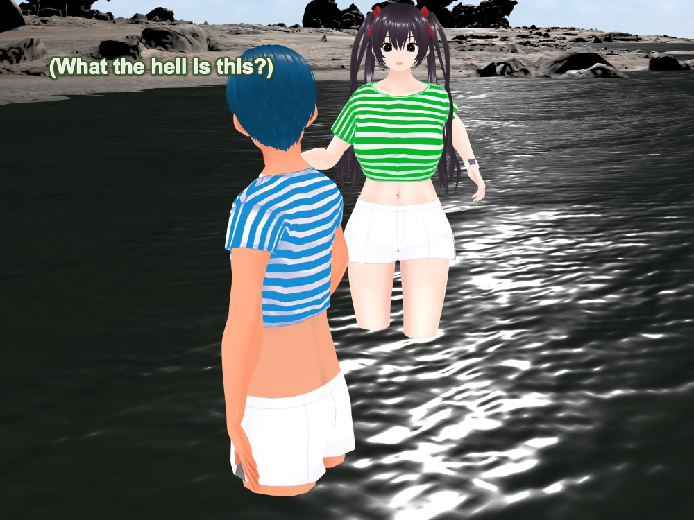 Outgrowing only girls， Overtake boys， Growth sound Beach Arc 無料立ち読み32