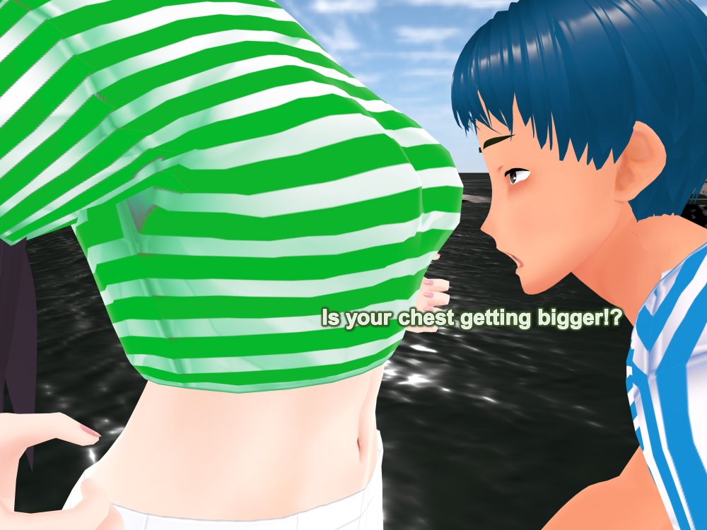 Outgrowing only girls， Overtake boys， Growth sound Beach Arc 無料立ち読み35
