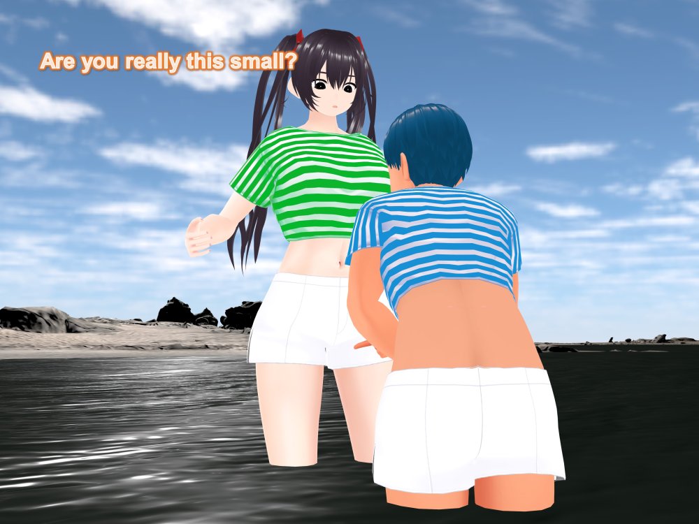 Outgrowing only girls， Overtake boys， Growth sound Beach Arc 無料立ち読み36