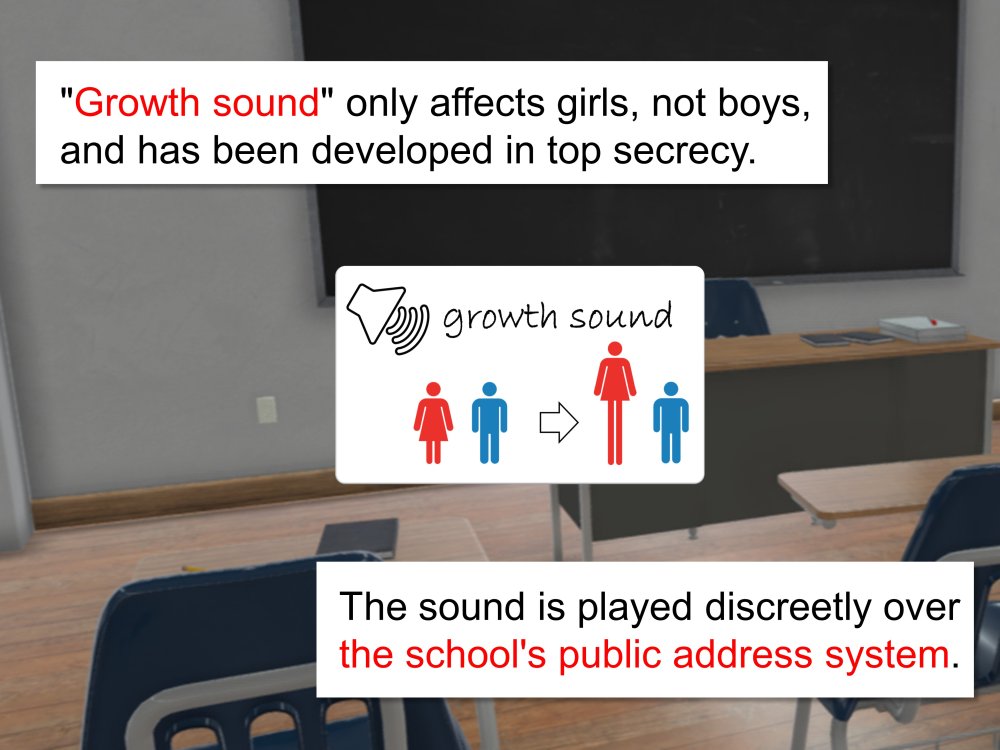 Outgrowing only girls， Overtake boys， Growth sound. Classmate Arc 無料立ち読み2