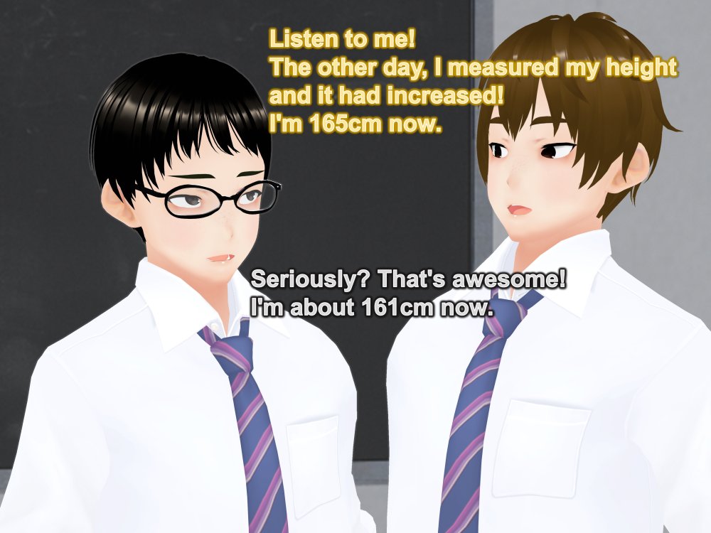 Outgrowing only girls， Overtake boys， Growth sound. Classmate Arc 無料立ち読み3