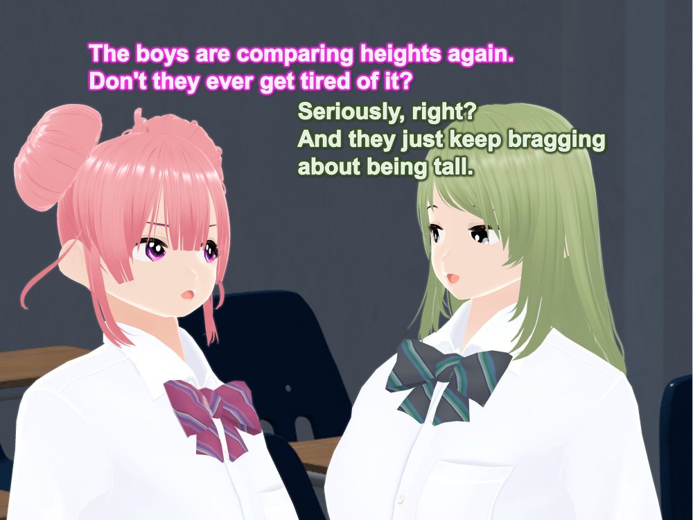 Outgrowing only girls， Overtake boys， Growth sound. Classmate Arc 無料立ち読み4