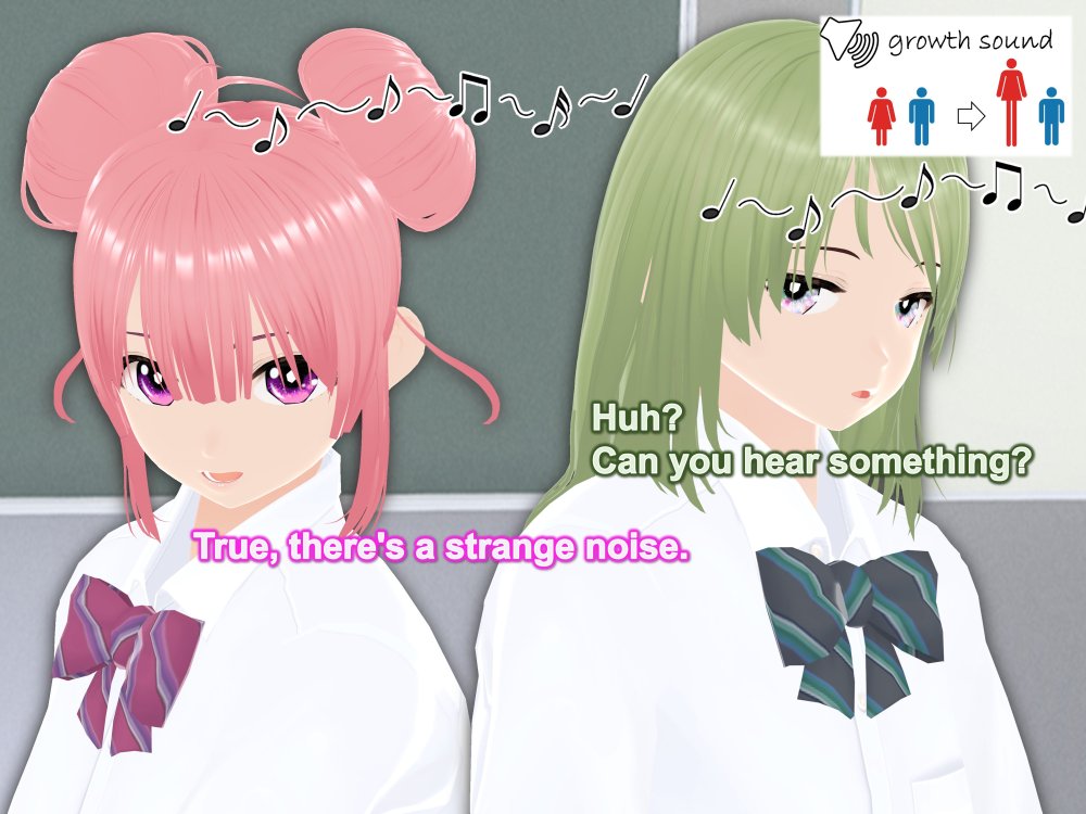 Outgrowing only girls， Overtake boys， Growth sound. Classmate Arc 無料立ち読み8