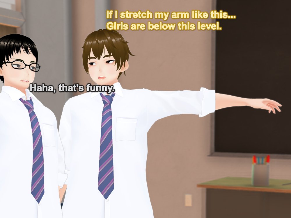 Outgrowing only girls， Overtake boys， Growth sound. Classmate Arc 無料立ち読み13