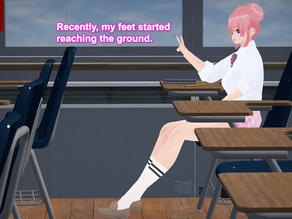 Outgrowing only girls， Overtake boys， Growth sound. Classmate Arc 無料立ち読み23