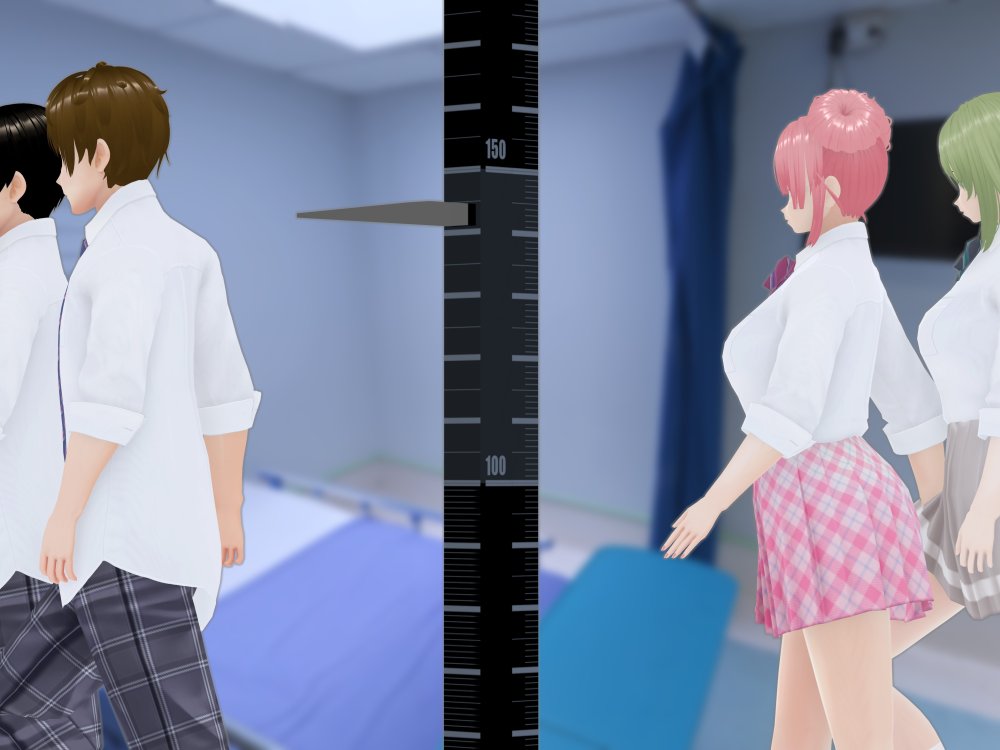 Outgrowing only girls， Overtake boys， Growth sound. Classmate Arc 無料立ち読み26