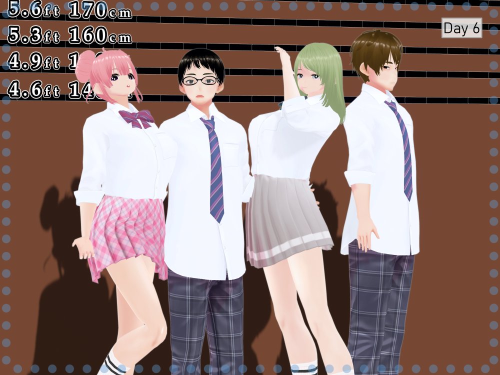Outgrowing only girls， Overtake boys， Growth sound. Classmate Arc 無料立ち読み32