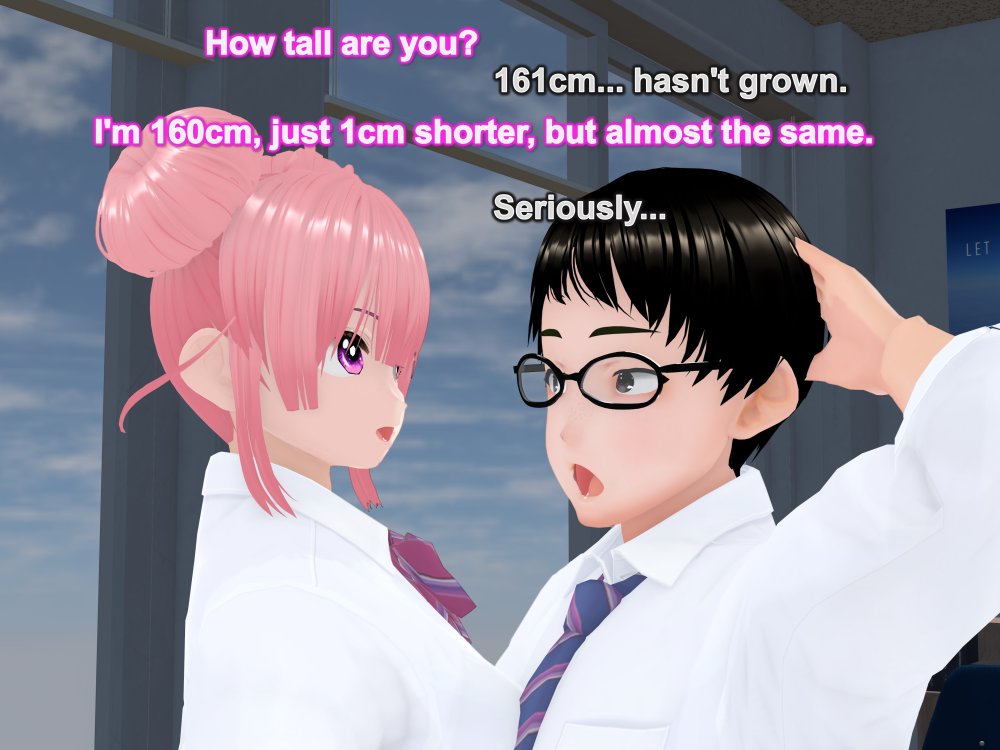 Outgrowing only girls， Overtake boys， Growth sound. Classmate Arc 無料立ち読み37