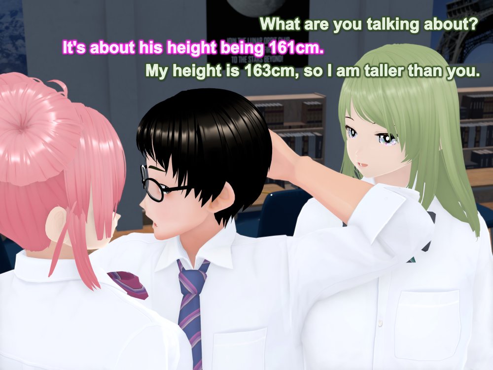 Outgrowing only girls， Overtake boys， Growth sound. Classmate Arc 無料立ち読み38