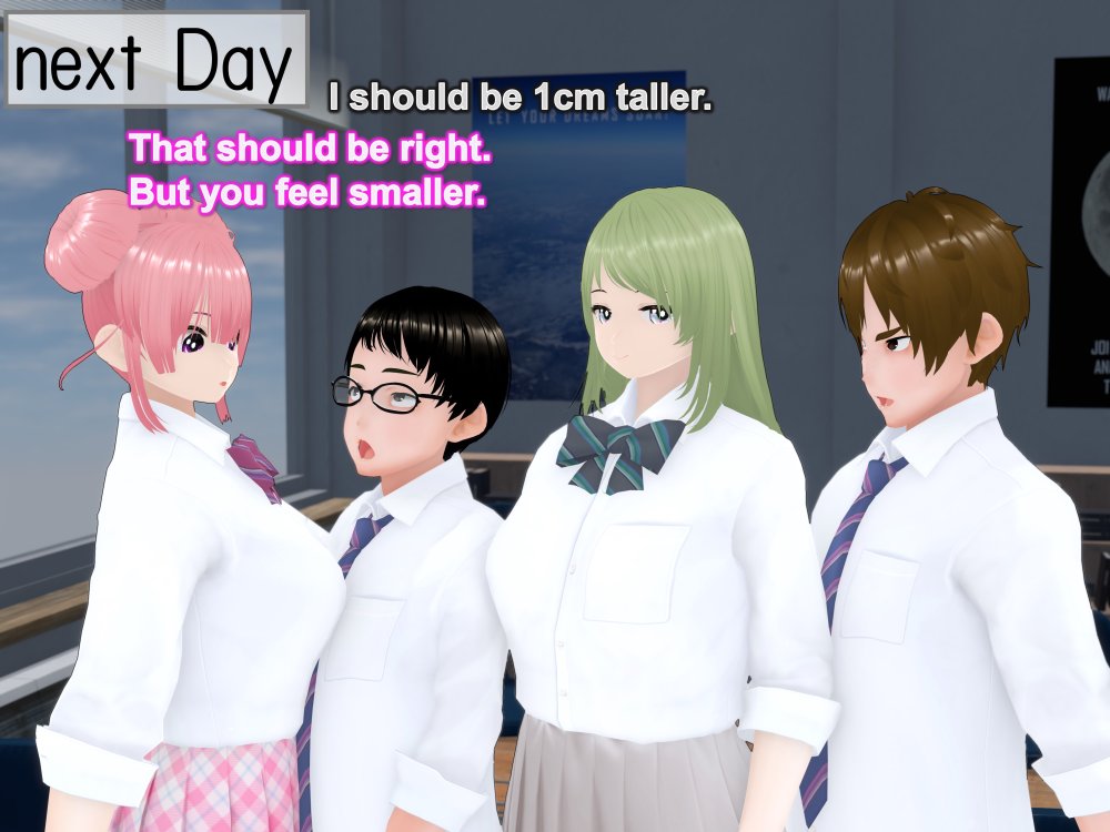 Outgrowing only girls， Overtake boys， Growth sound. Classmate Arc 無料立ち読み40