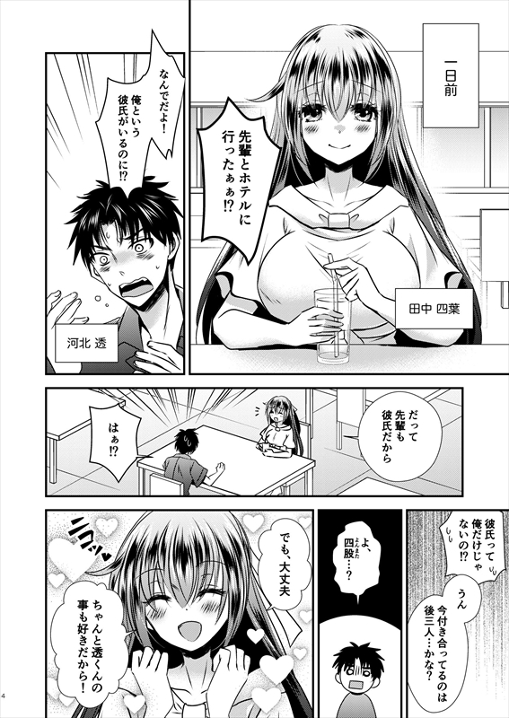 四股クソ女と入れ替わった俺 無料立ち読み3