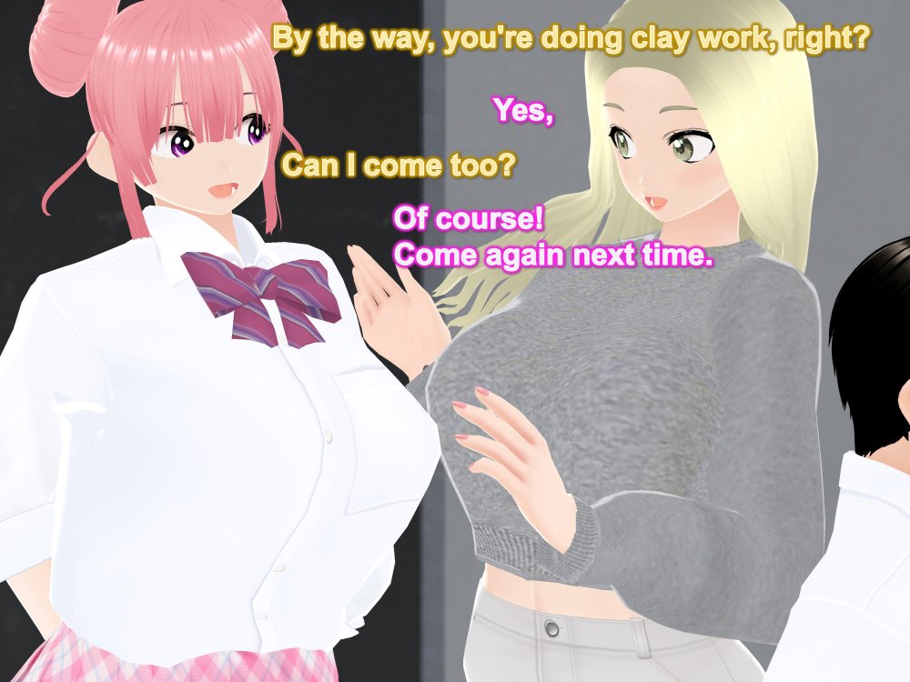 Outgrowing only girls， Overtake boys， Growth sound Clay Modeling Arc 無料立ち読み41