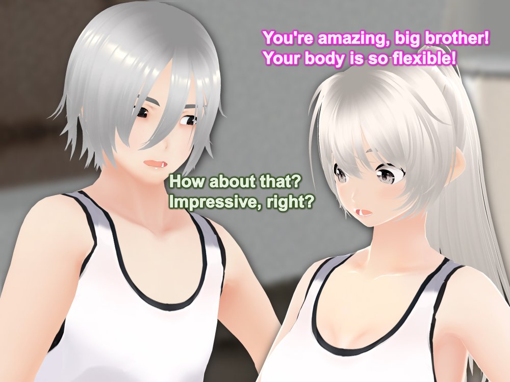 Outgrowing only girls， Overtake boys， Growth sound. Stretching exercises Arc 無料立ち読み4