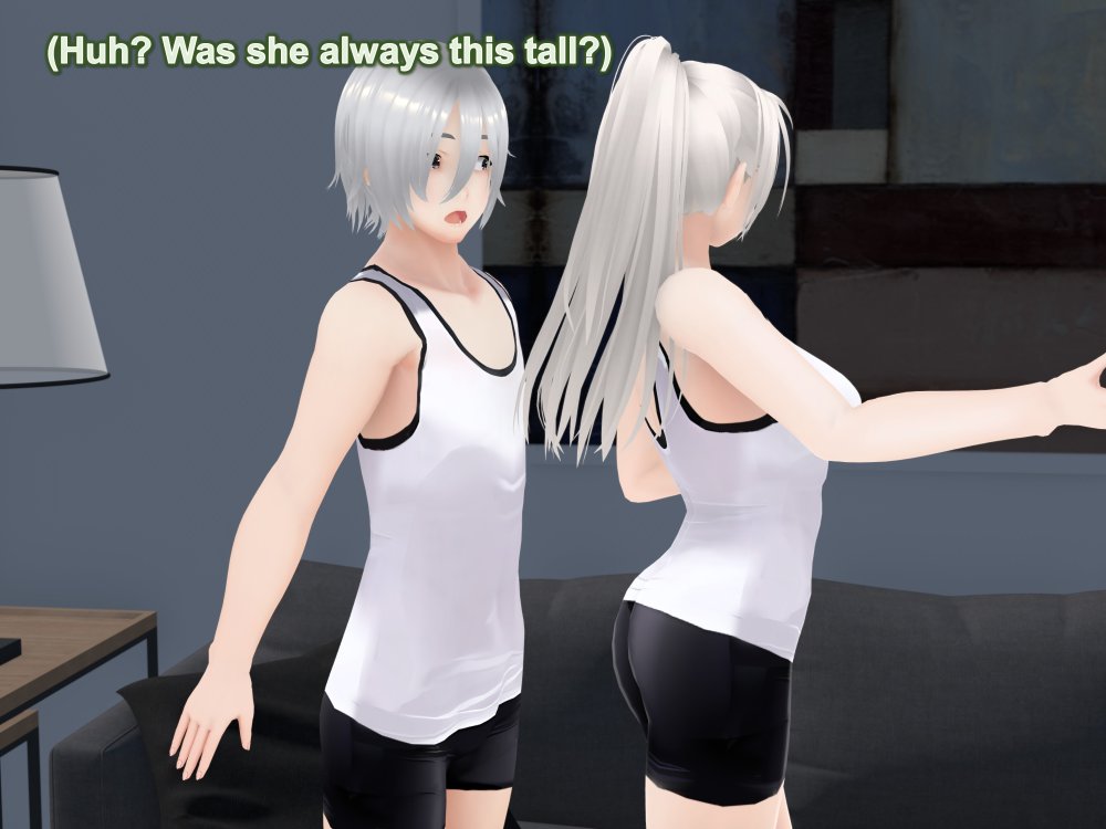 Outgrowing only girls， Overtake boys， Growth sound. Stretching exercises Arc 無料立ち読み29