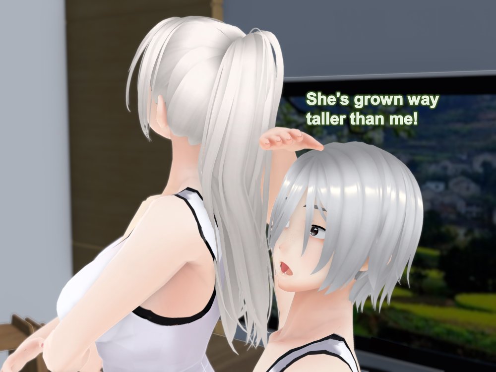 Outgrowing only girls， Overtake boys， Growth sound. Stretching exercises Arc 無料立ち読み44