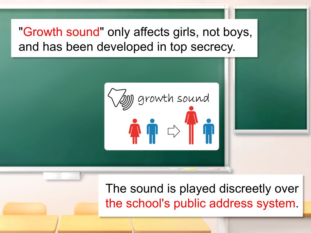 Outgrowing only girls， Overtake boys， Growth sound. Ninja Arc 無料立ち読み2