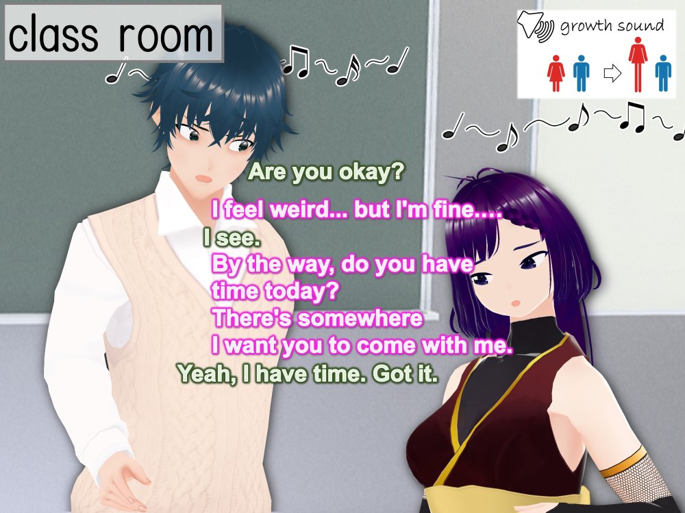 Outgrowing only girls， Overtake boys， Growth sound. Ninja Arc 無料立ち読み5