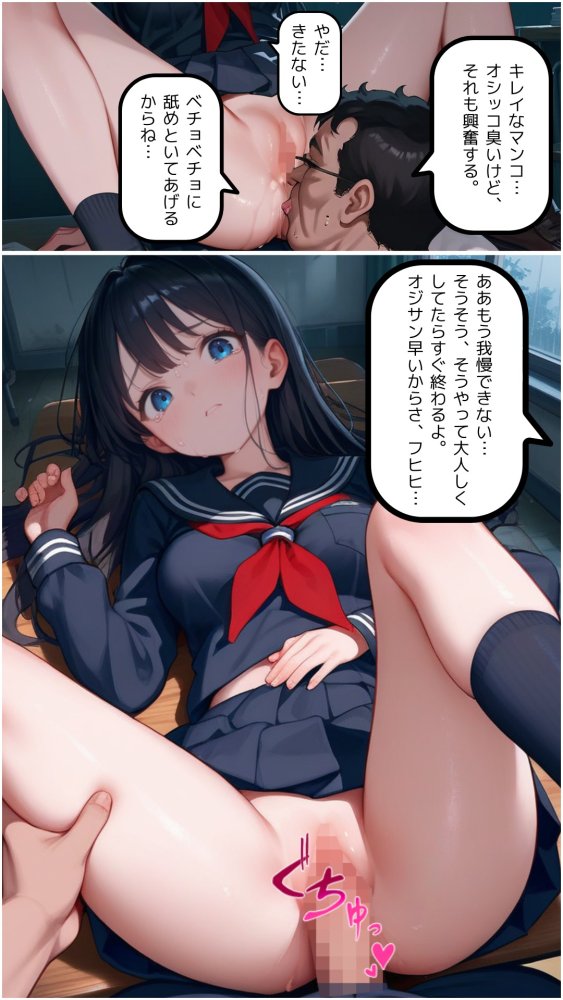 豪雨、廃校舎、家出少女。 無料立ち読み4